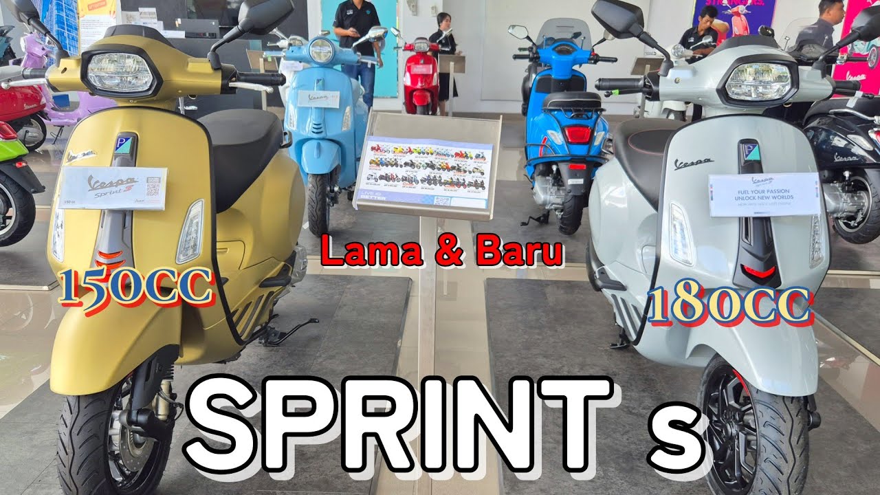 'SUDAH SMARTKEY' | PERBEDAAN SPRINT s lama & new SPRINT s 180 