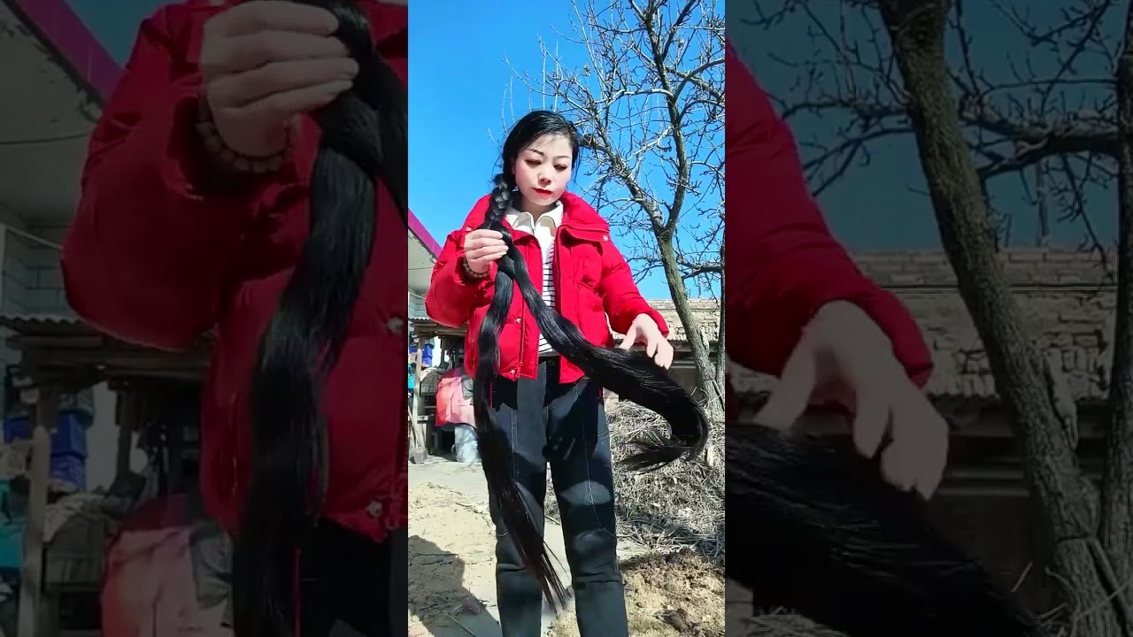 Sisters do not understand the method of washing long hair today I dont understand the live broadcast