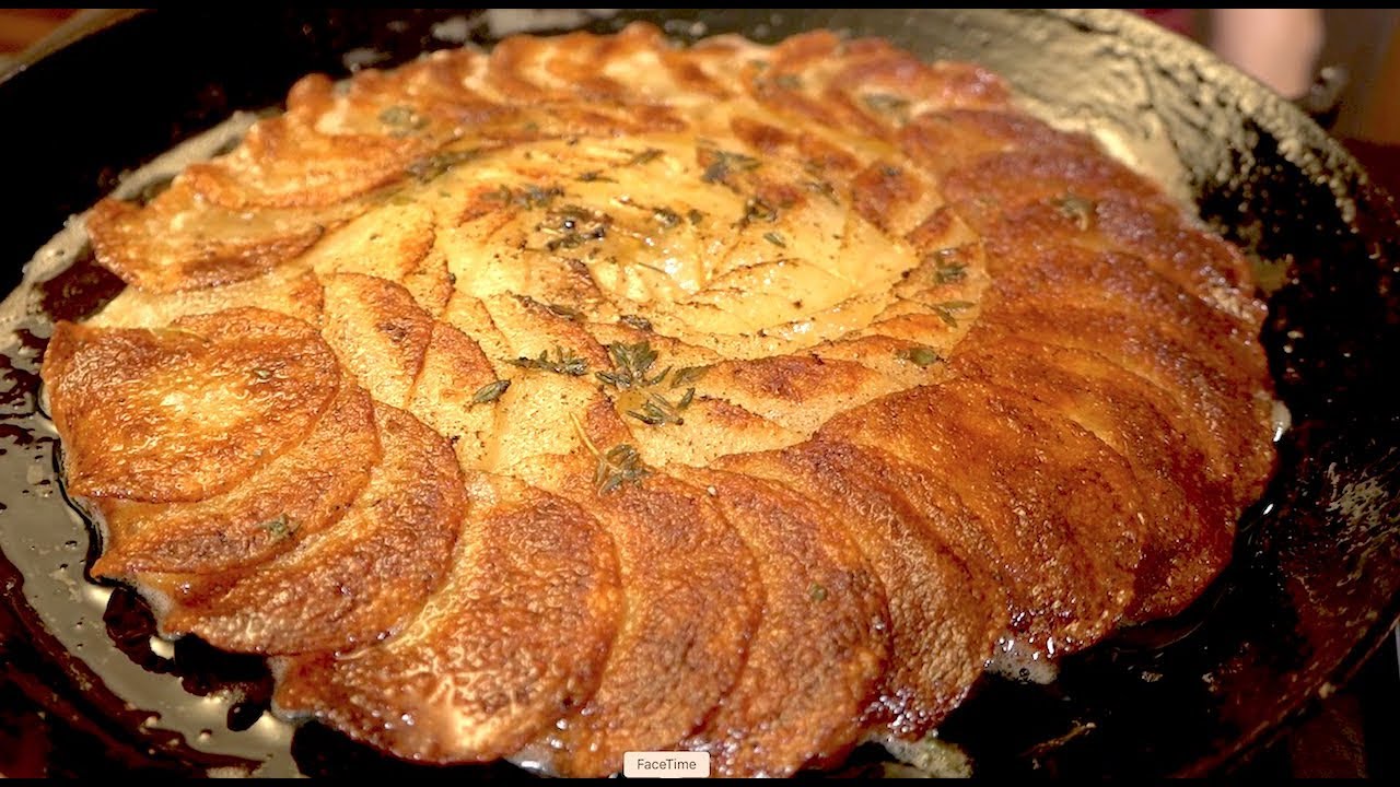 Potato Galette - Pommes Anna - No Flour, Eggs or Milk | Christine Cushing