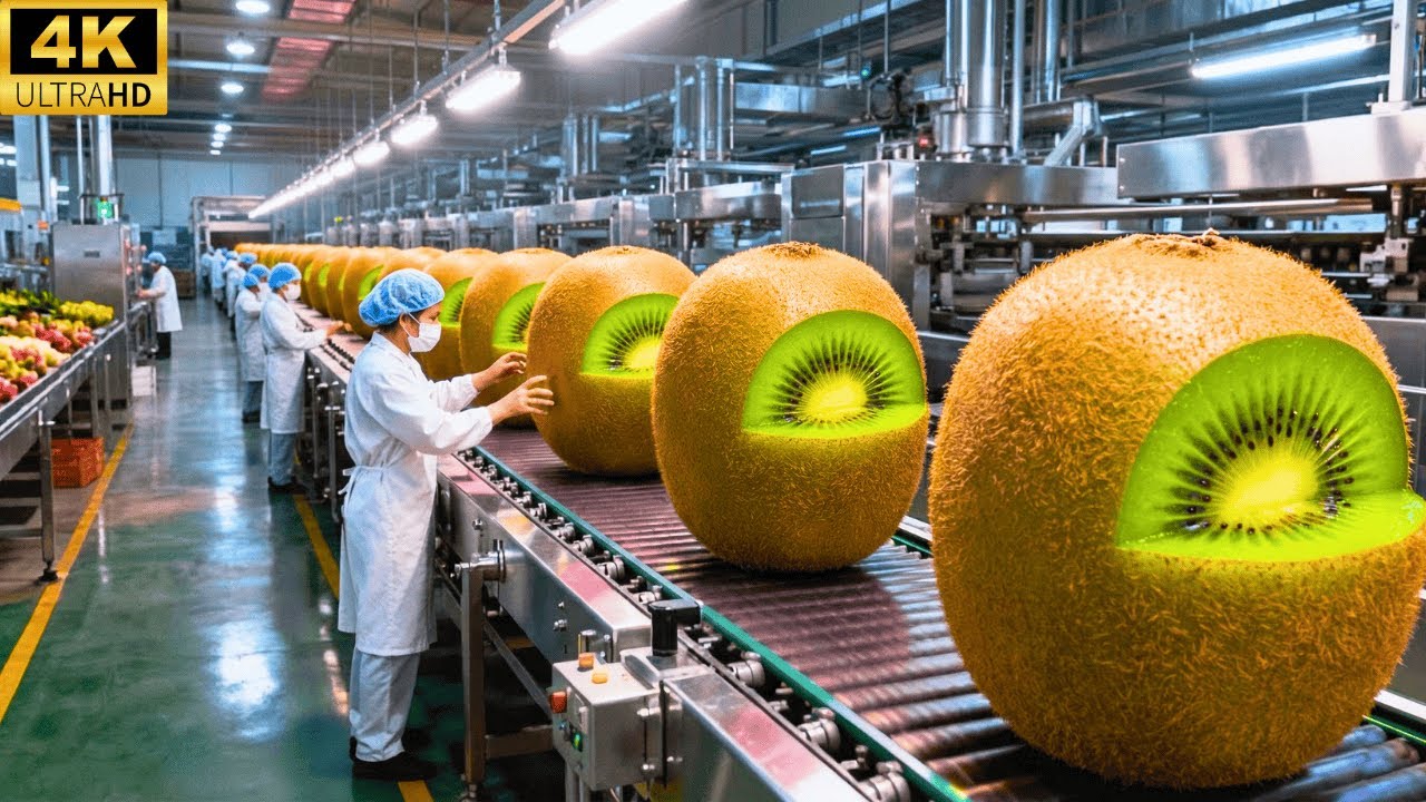 Inside a GMP Kiwi Juice Facility: From Giant Kiwi to Premium Cold Pressed Juice