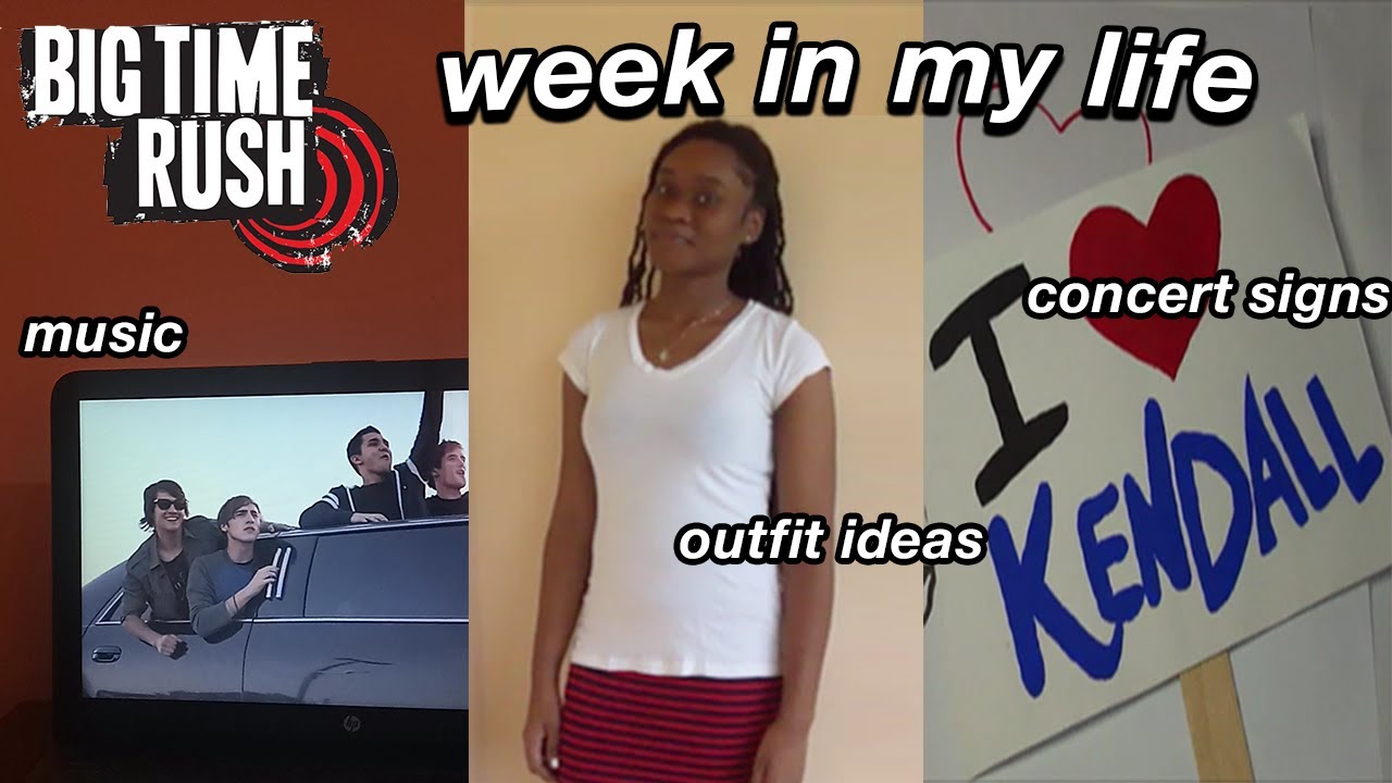 doing something Big Time Rush related for a week ∞