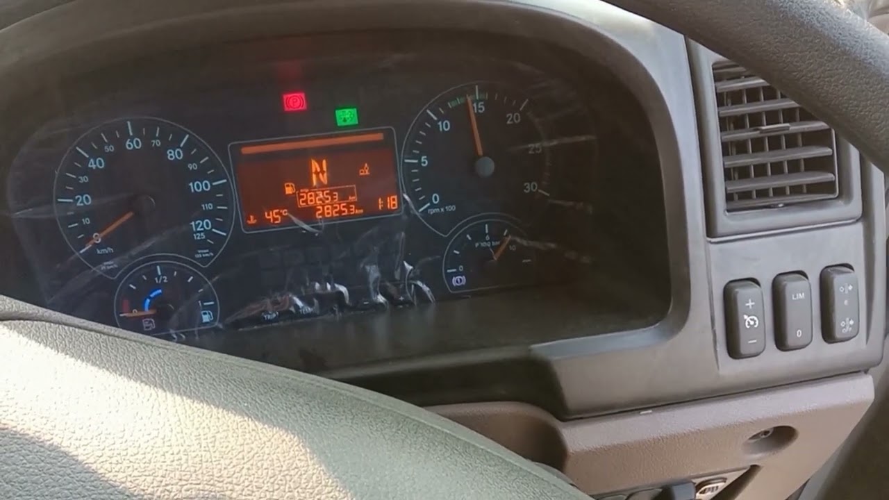 Manual Regeneration HDT Vehicle‎ #driving #bharatbenz@ElectricalAhmed
