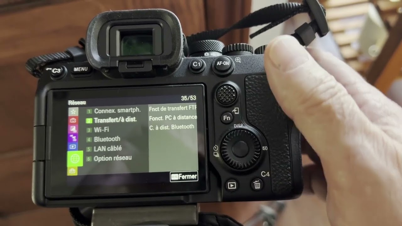 Capture One et branchement sans-fil avec Sony A7IV