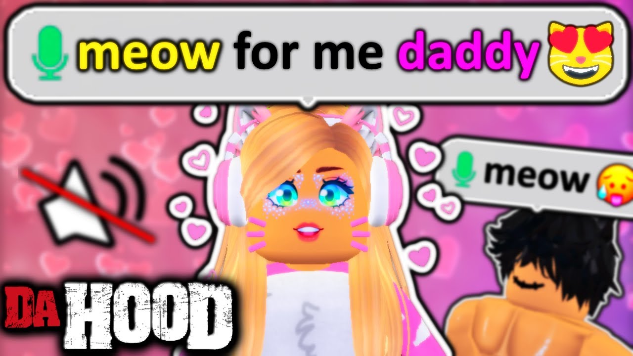 Da Hood ГОЛОСОВОЙ ЧАТ в Discord KITTEN (смешные моменты Roblox)