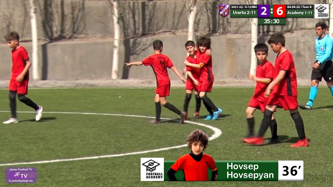 Urartu 2-11 (3-6) Academy 1-11 (04.04.22) U12/M4, Tour 8