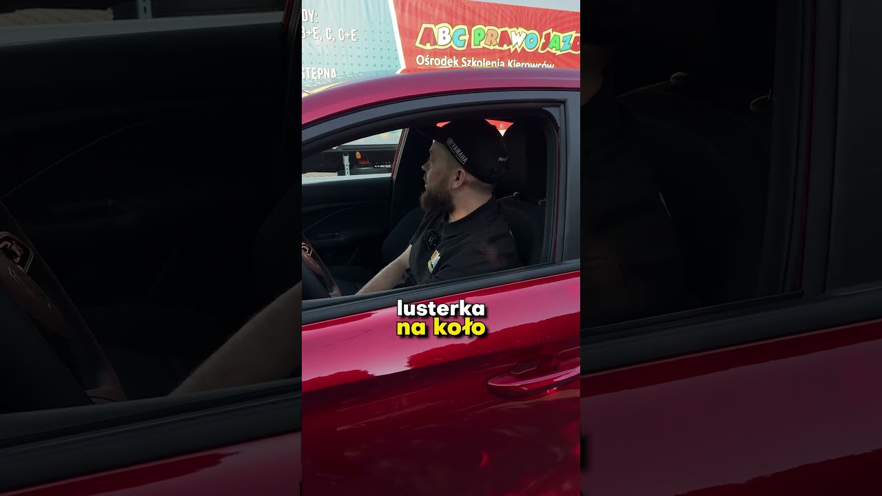 Jak ustawić lusterka żeby zdać egzamin na prawo jazdy