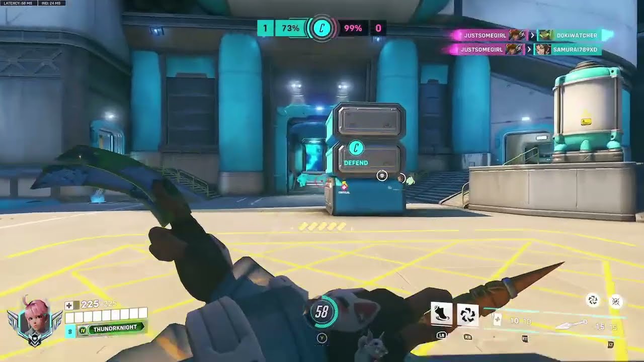ow2 but the iconic backline of lucio and kiri
