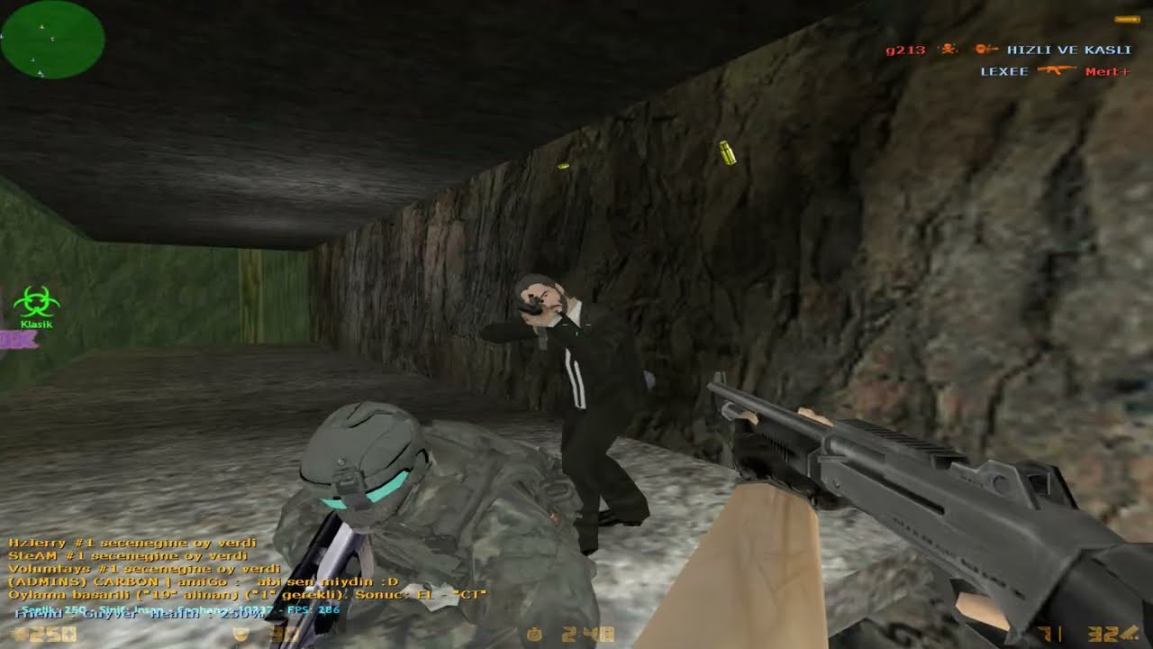 KEHANET YARATIKLARI👹 / CS 1.6 & Zombie Plague - zm_carbon_attack_fix