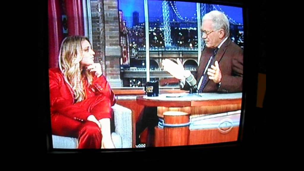 Kaley Cuoco on David Letterman