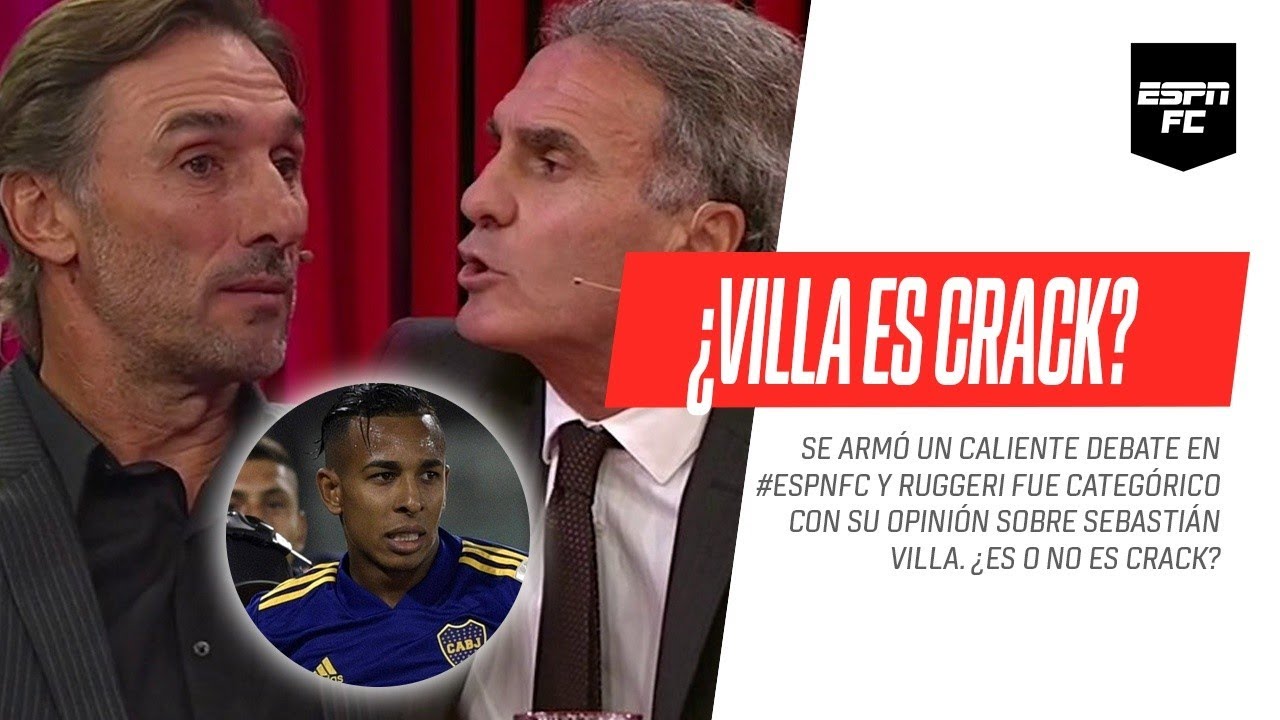 ¿#Villa es 'Crack'? ¡#Ruggeri fue categórico con su opinión sobre el colombiano de #Boca!