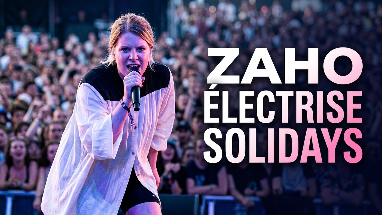 ZAHO de Sagazan Live @ Solidays 2025 - Une expérience électro-poétique