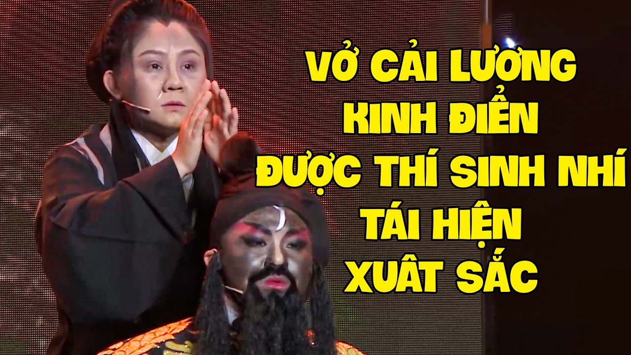 Vở cải lương KINH ĐIỂN được thi sinh nhí TÁI HIỆN lại trên sân khấu cực hay  | Yêu Ca Cổ THVL