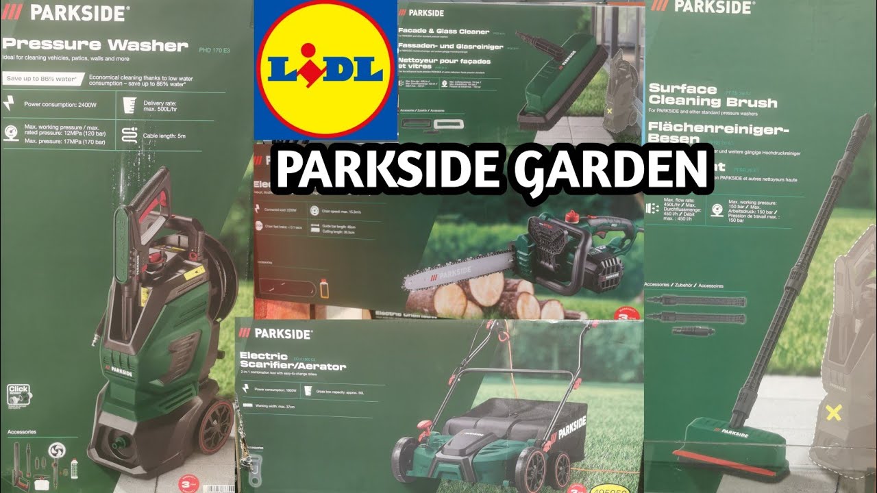 NEW PARKSIDE DIY & GARDEN TOOLS AVAILABLE IN LIDL UK/AFFORDABLE TOOLS