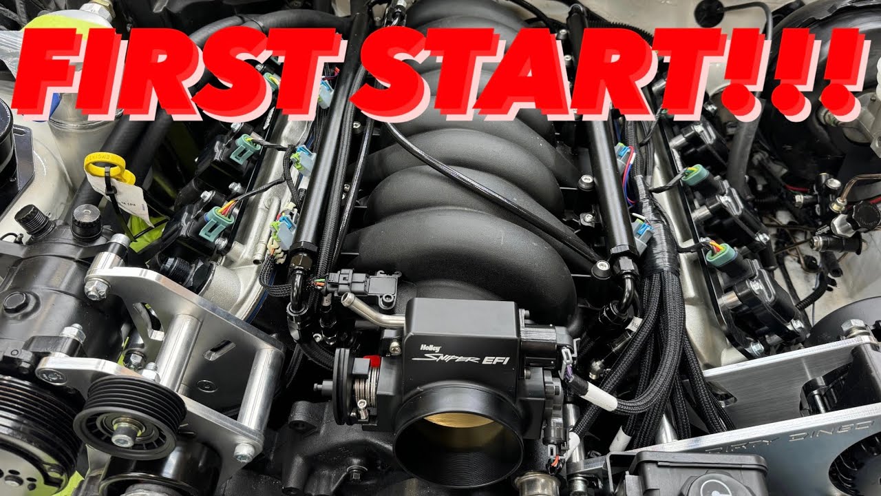 FIRST STARTUP - LS Swapped IROC-Z!