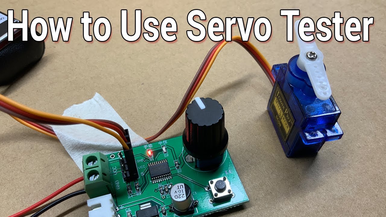 How to Use Servo Tester - ICStation.com