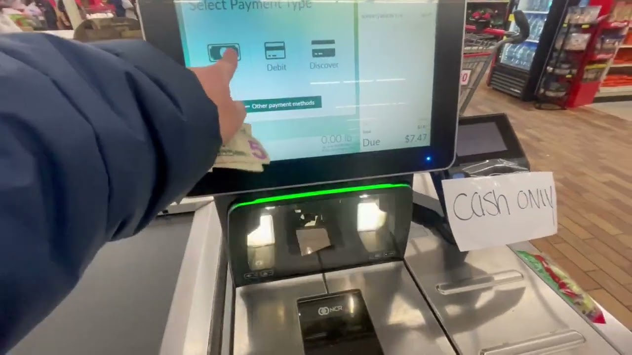NCR Belt Self Checkout @ Woodmans in Menomonee Falls, WI