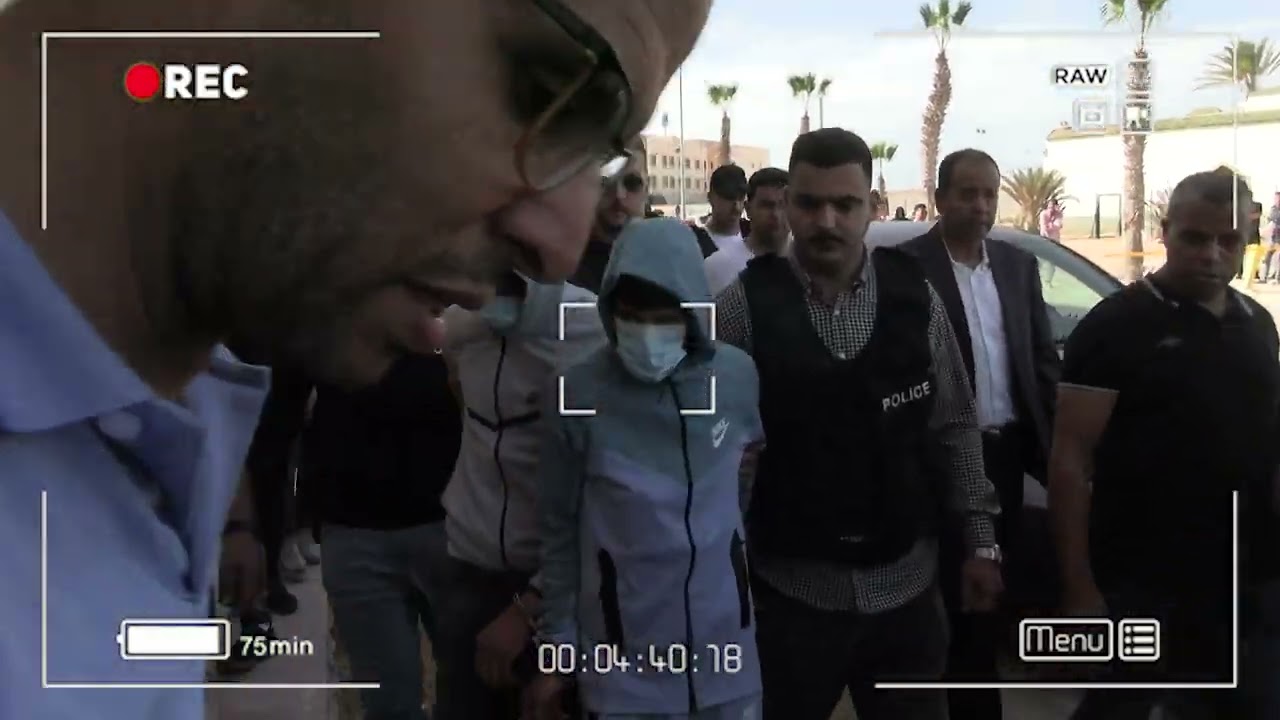 🚨 إعادة تمثيل الجريمة المتعلقة  بمحاولة سرقة الوكالة البنكية 
