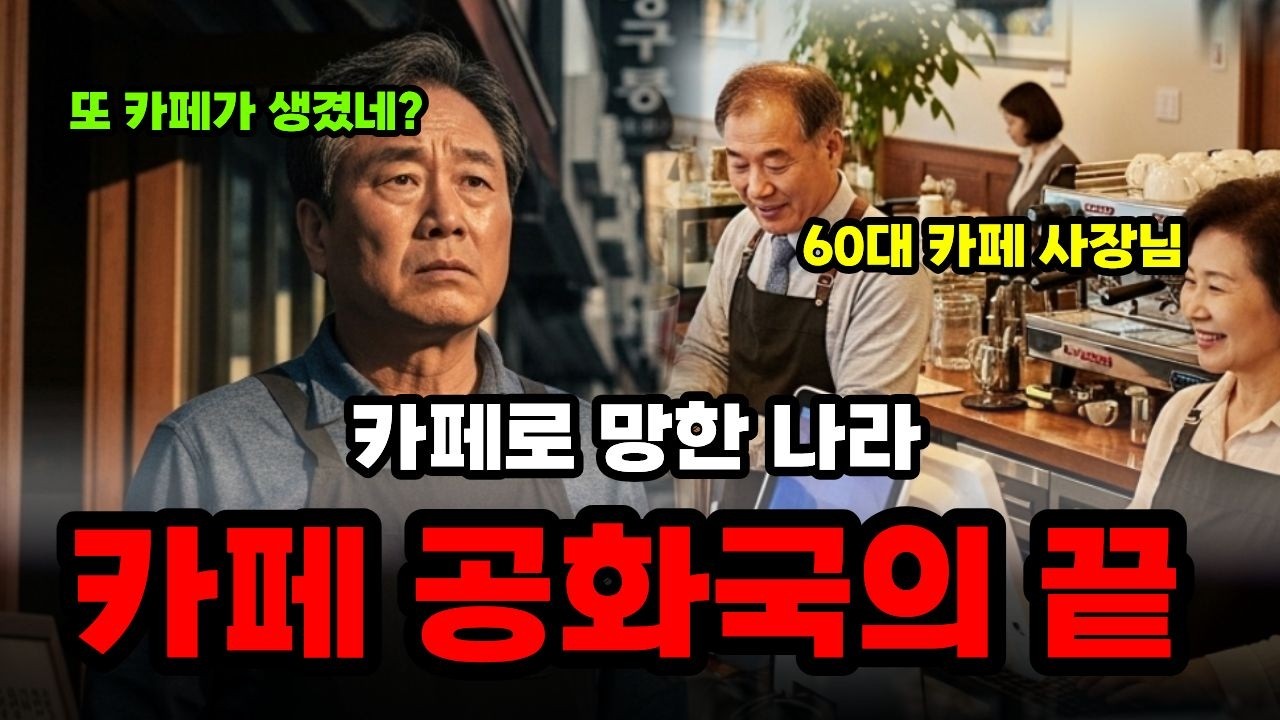 한국에 카페가 너무 많다… 은퇴자 인생을 삼킨 선택 I 노후사연 I 오디오북