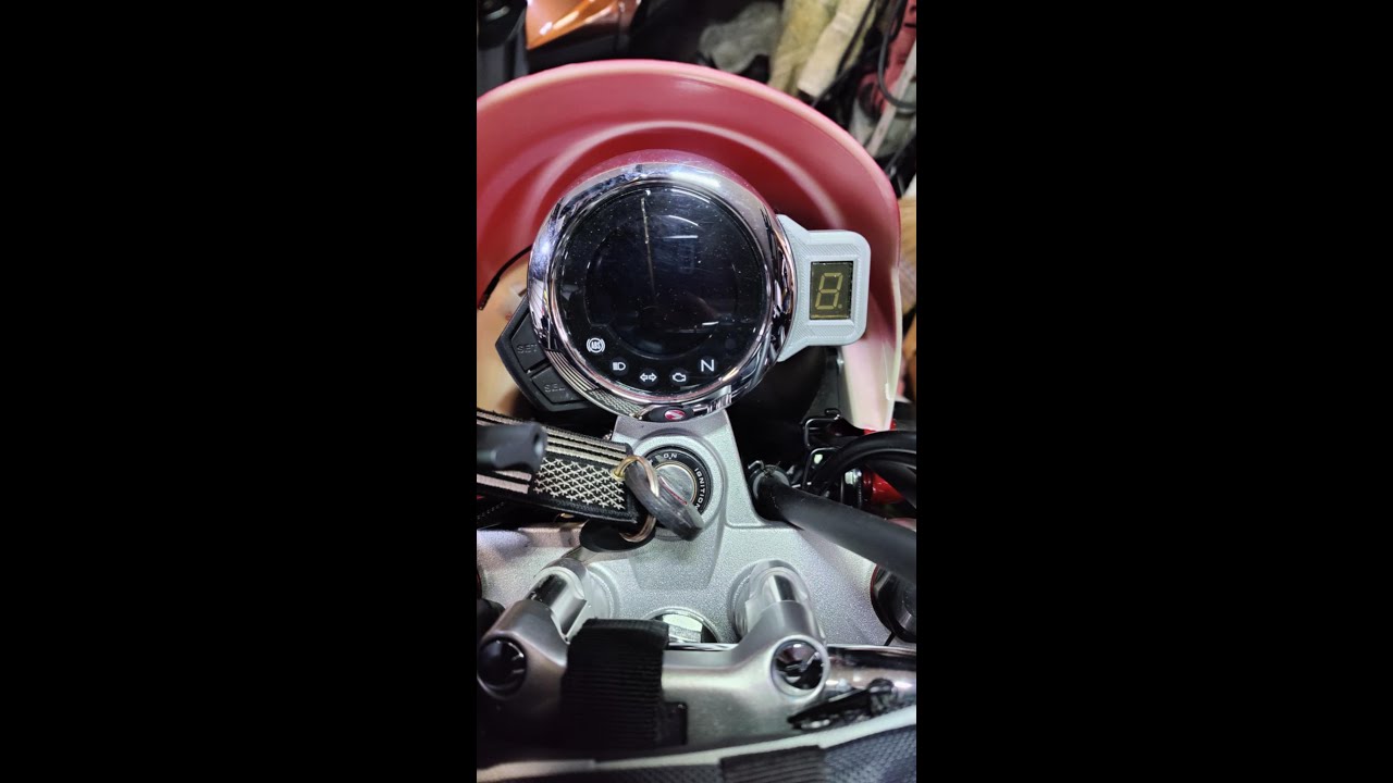2024 Honda Monkey, how to make a gear shifter indicator for 5 speed
