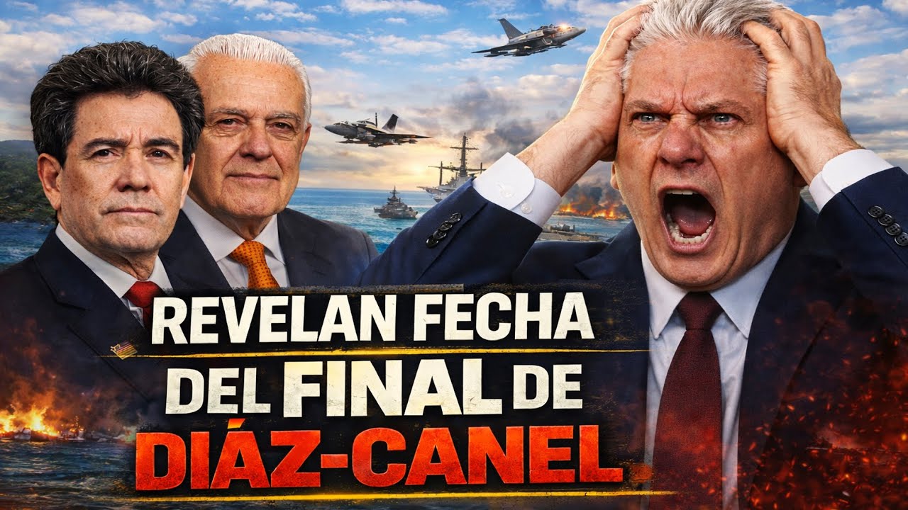 EL FINAL de DIAZ CANEL tiene FECHA OFICIAL!!! 🚨y hasta Sandro Castro LO SABE!!!