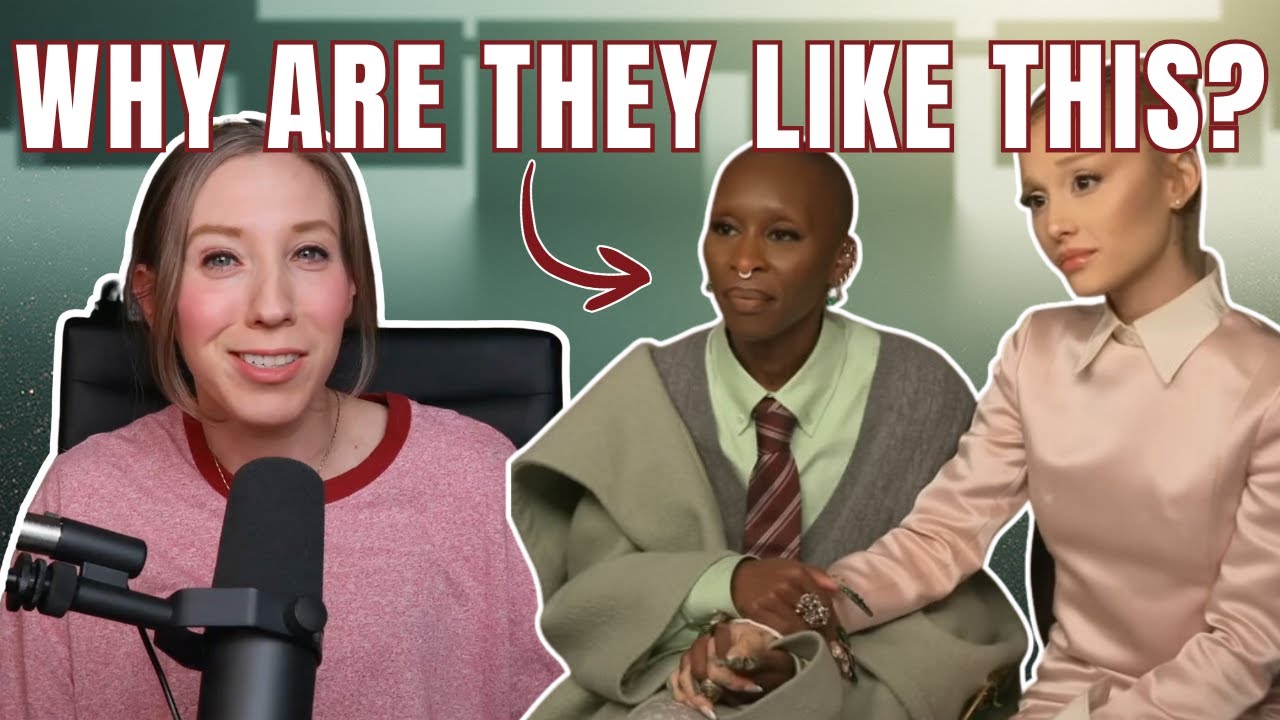 Reacting to the CRINGIEST Cynthia Erivo & Ariana Grande Moments