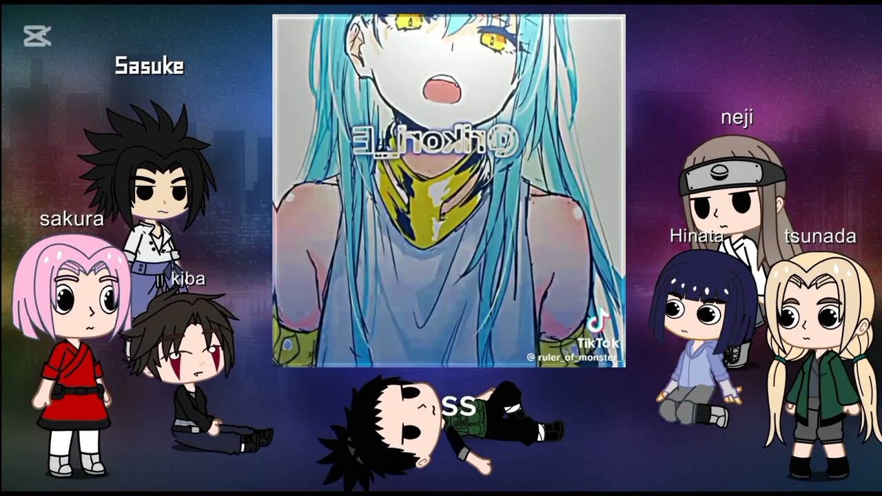 Naruto friend react to Naruto as rimuru tempest ||cosmic rimuru||