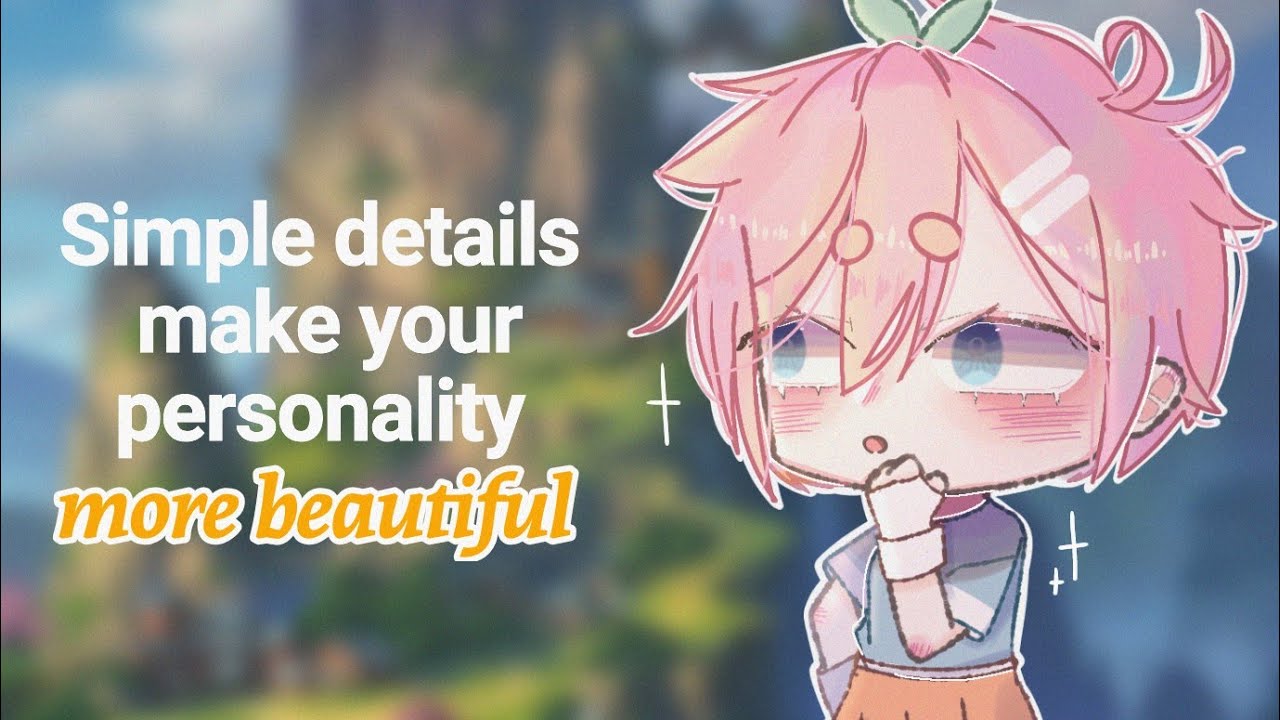 تفاصيل بسيطة تخلي شخصيتك اجمل | كيف صممت شخصيات ؟ |Simple details make your personality more beautif