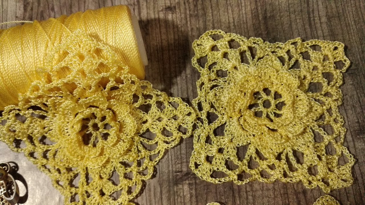 cuadrado a crochet/ súper fácil