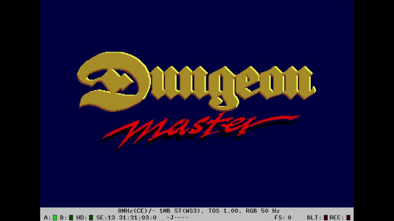 Dungeon Master - 1987 - Atari ST