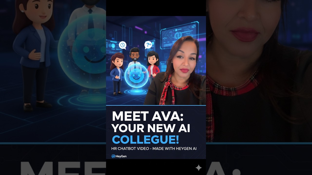 Meet Your New AI Colleague! 🤖 Revolutionizing HR Engagement with HeyGen