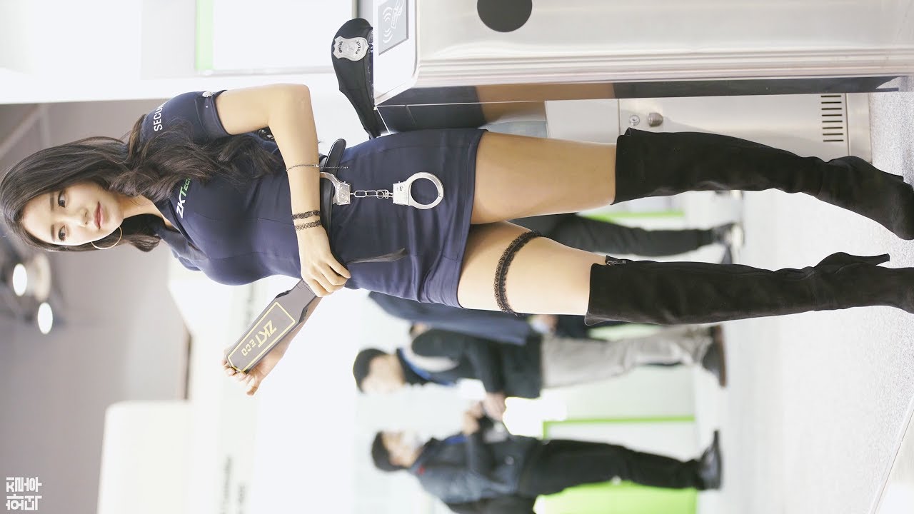 4K 레이싱모델 임솔아 #7 가로 직캠 Racing Model Im Sola Horizontal 2018 세계보안박람회 by 화질덕후