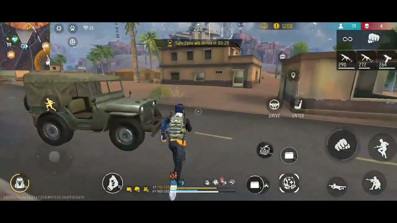 Only UMP Gun Challenge - Garena Free Fire Max 🔥 Overpower Gameplay 