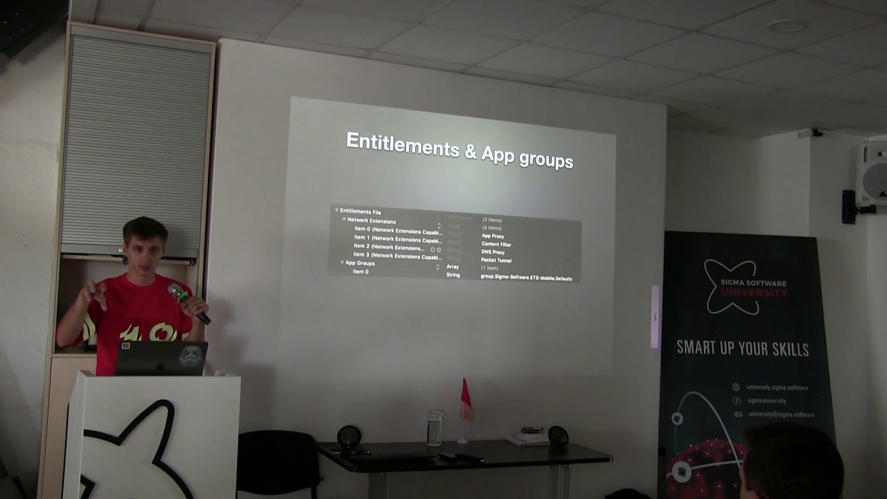 Andrii Doroshko - Network Extension (Built-in VPN) @ Kharkiv iOS User Group #4 15.06.19