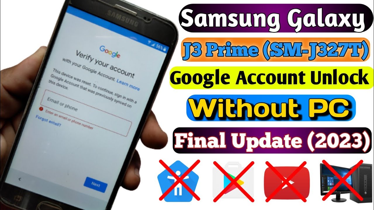 Samsung j3 Prime FRP Bypass 2023 | Samsung j3 Frp Bypass | Final Update Without PC New Method (2023)