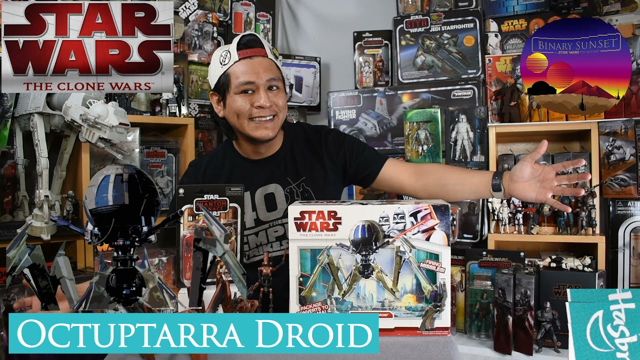 2009 Star Wars The Clone Wars Octuptarra Droid | 3.75