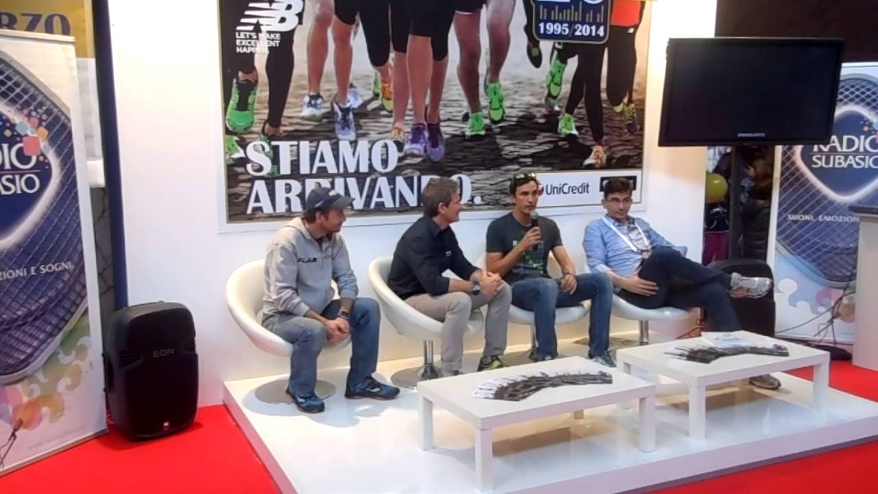 Presentazione Polar V800 con Giorgio Calcaterra, Daniel Fontana e Lino Garbellini