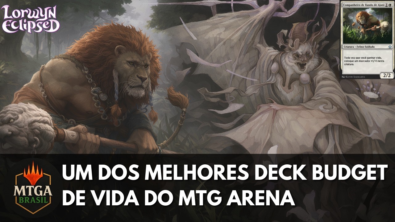 Um dos MELHORES Deck Budget de VIDA do MTG Arena.