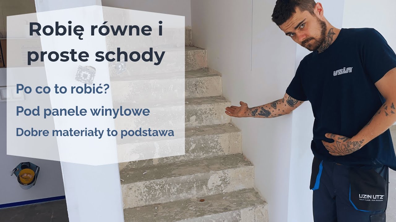 Przygotowanie schodów pod montaż paneli winylowych | Prosto, równo i gładko