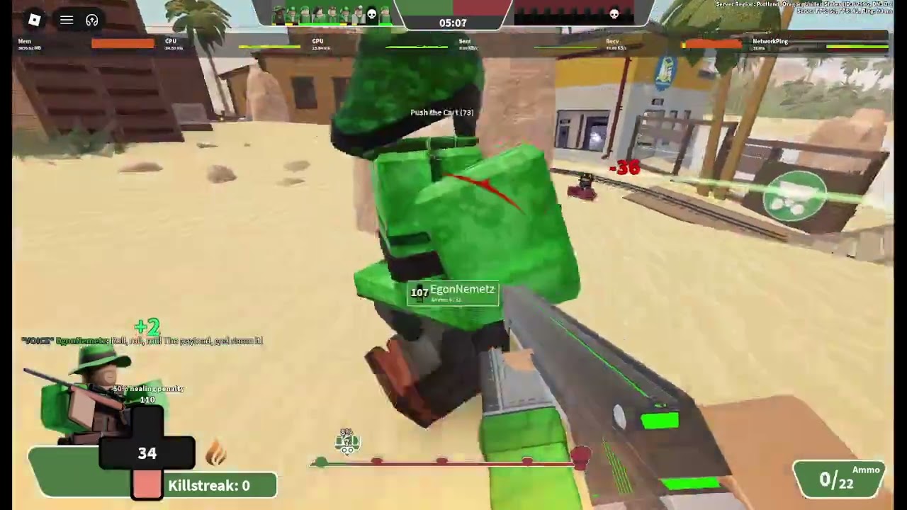 Playing Typical Colors 2 as the Marksman