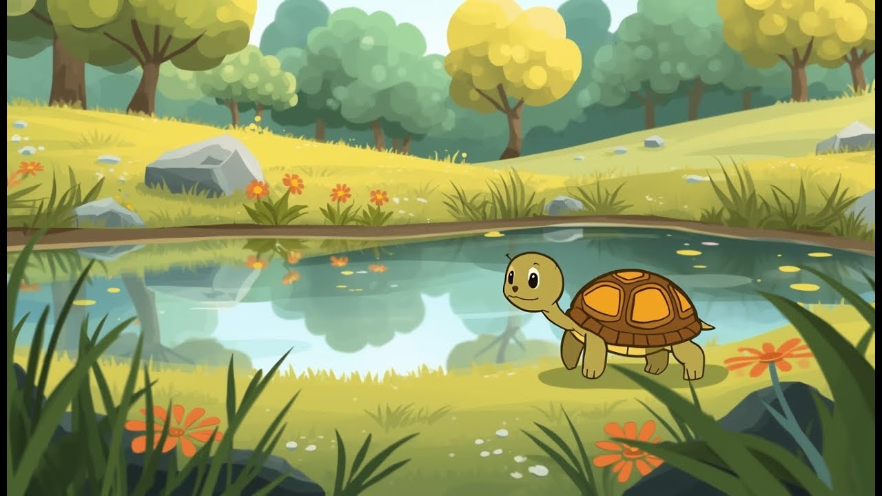 Learning Patience with a Little Turtle | Kids Story