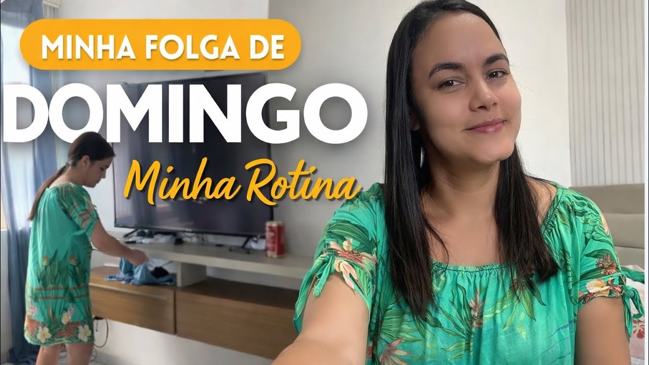 MINHA FOLGA É ASSIM | Dia de domingo de uma mãe CLT