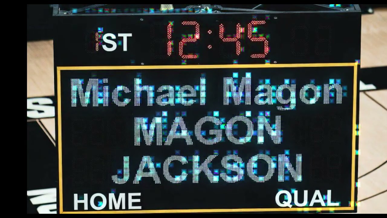 Michael magon Jackson vs labron James Michael magon Jackson won the game 