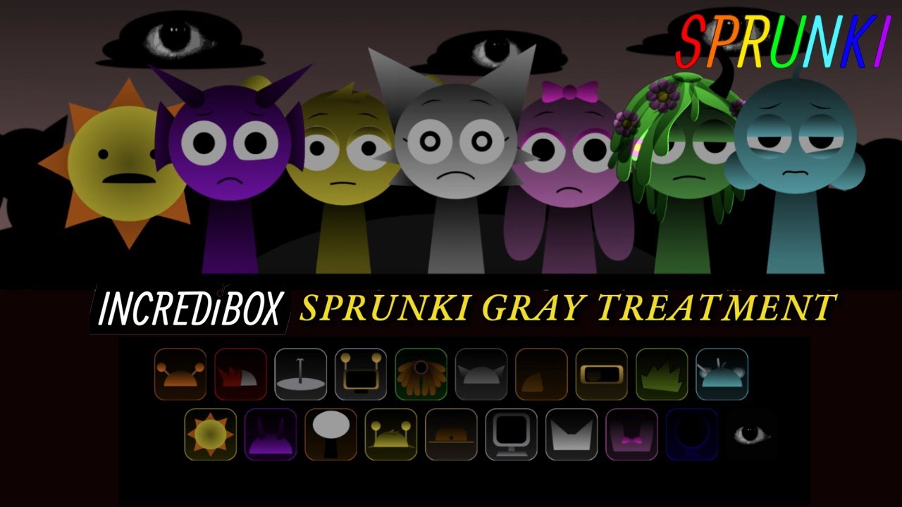 Incredibox - Sprunki (Gray Treatment) - Gameplay Showcase