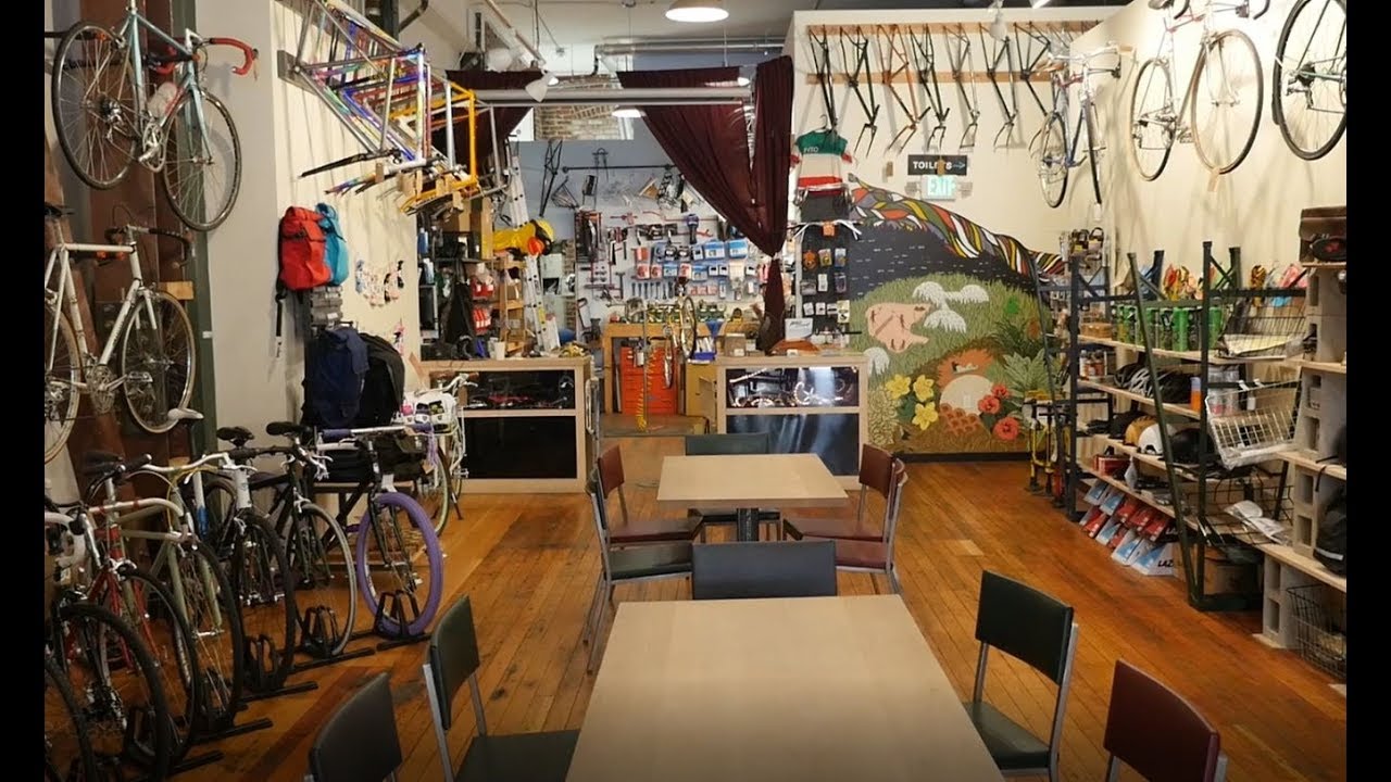 Luckyduck Bicycle Cafe in Oakland, California