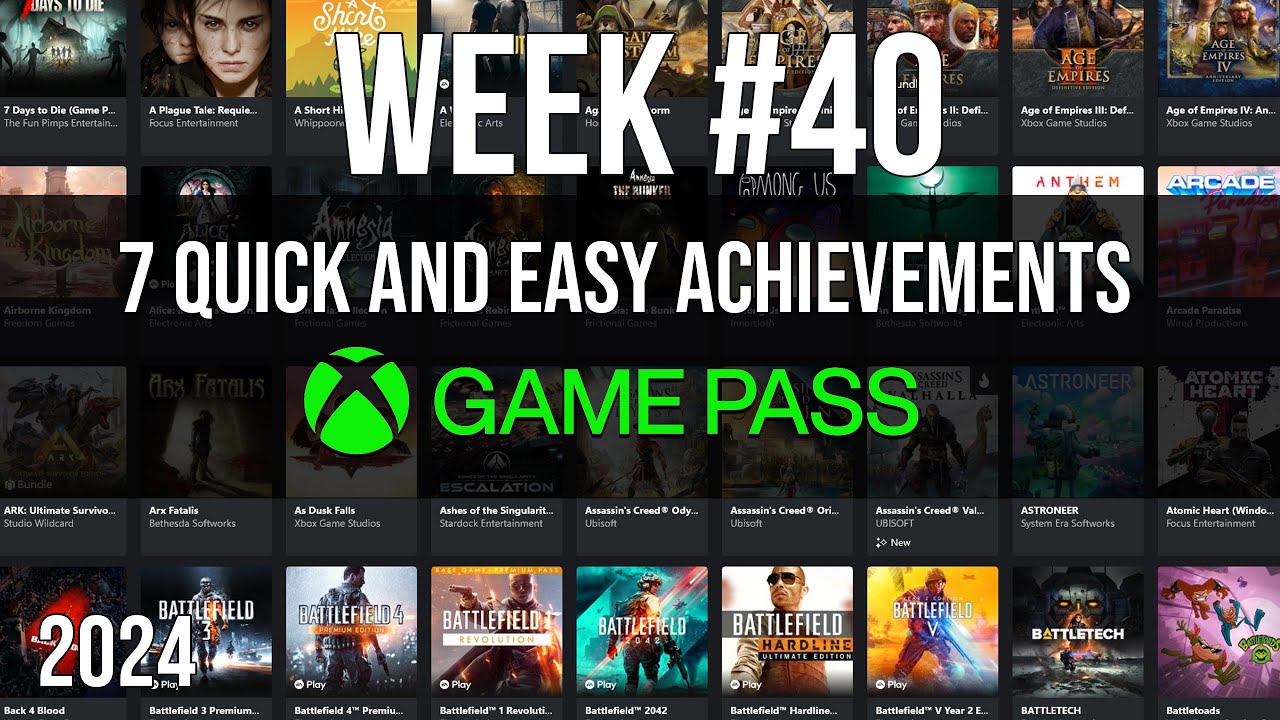 7 Quick and Easy Game Pass Achievements - Week 40 - I Am Puzzle