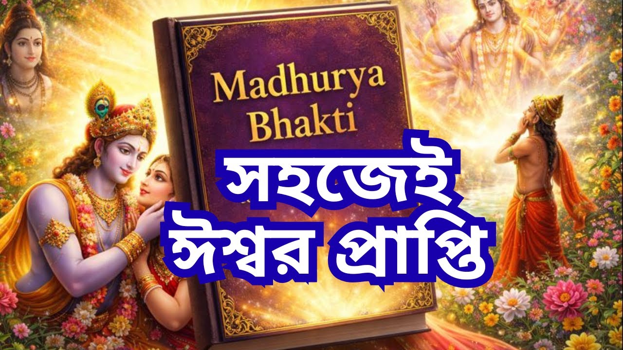 সহজেই ঈশ্বর প্রাপ্তি || ঈশ্বরকে “আমার” বলার রহস্য || মাধুর্যভক্তি || আধ্যাত্মিকজ্ঞান ||