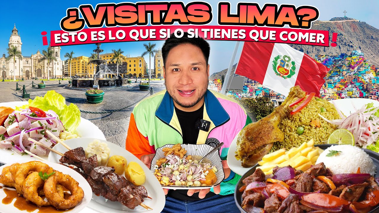 La Ruta Gastronómica Definitiva en Lima: ¿Qué Comer Sí o Sí?🇵🇪