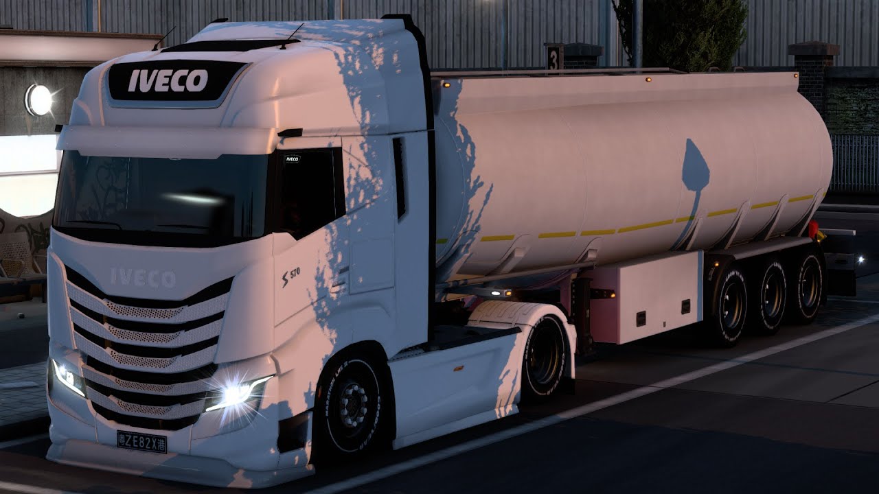 ETS 2 | IVECO S WAY MIRROR CAM DRIVE