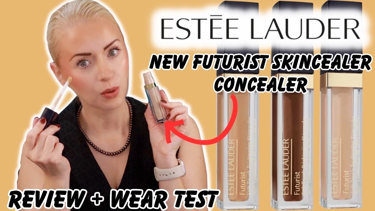 Обзор нового консилера Estee Lauder Futurist Soft Touch Brightening Skincealer + тест на стойкость
