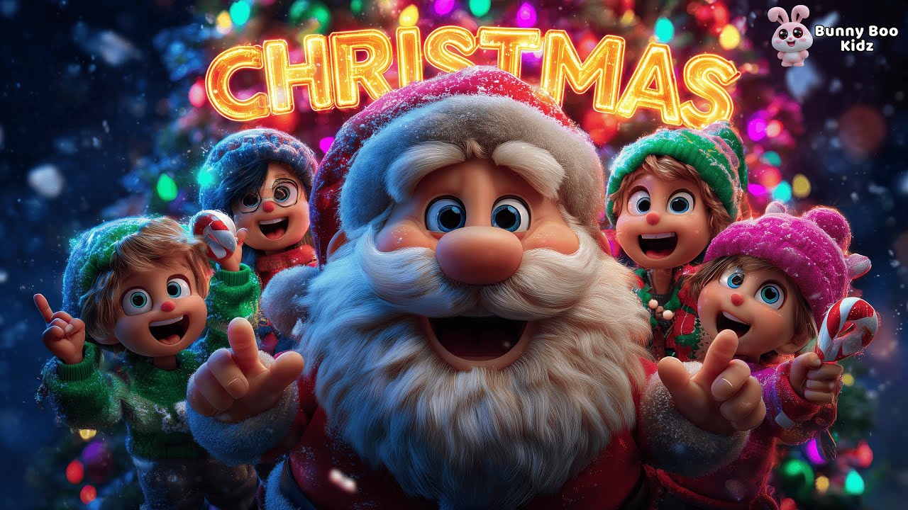 Magical Christmas Song for Kids 🎅✨ | Santa, Snow & Fun!